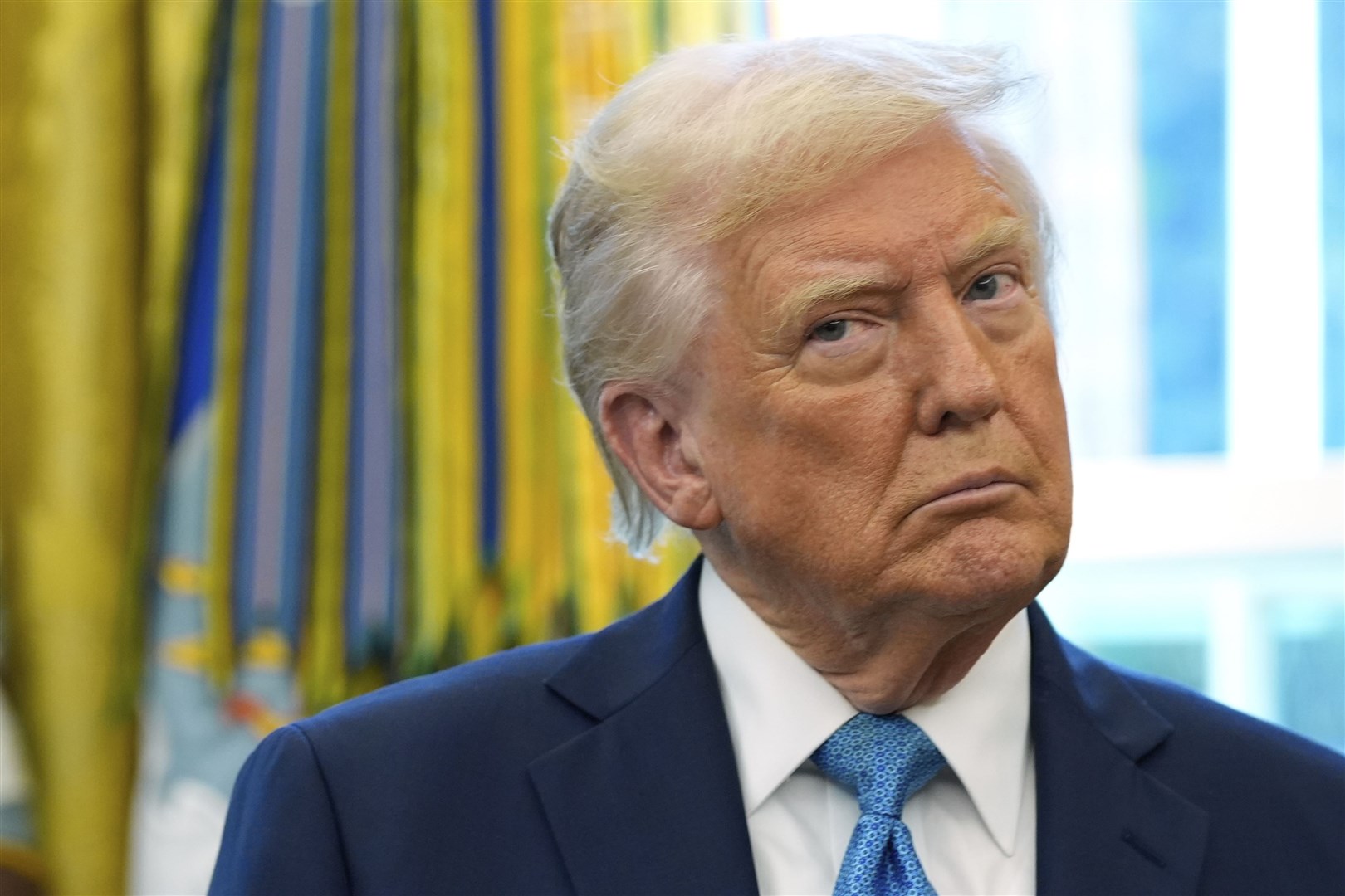 Donald Trump suggested he is hopeful the warring parties ‘will make a deal this week’ (Alex Brandon/AP)