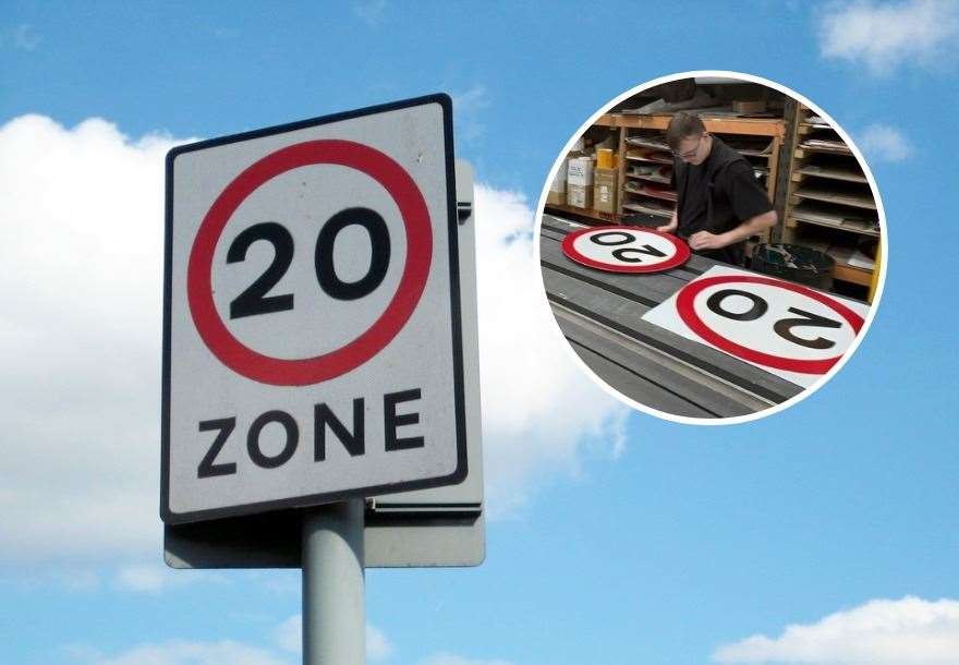 20mph signs are being installed in communities across the Highlands.