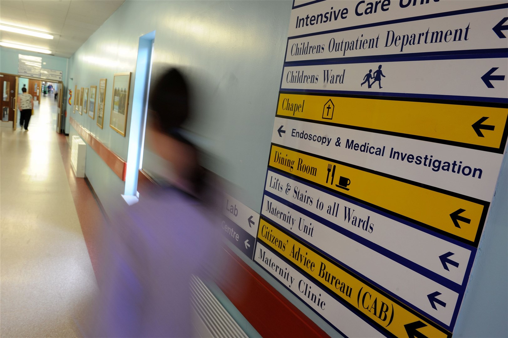 NHS Highland said the move of the mailroom would help optimise space within the hospital (stock image).