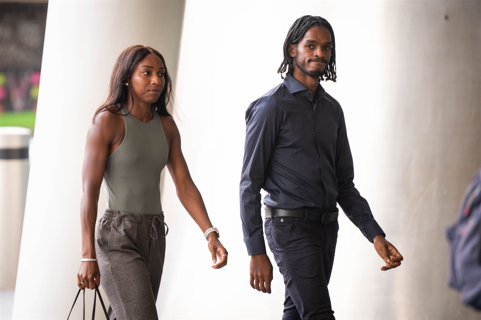 Bianca Williams and Ricardo Dos Santos (James Manning/PA)