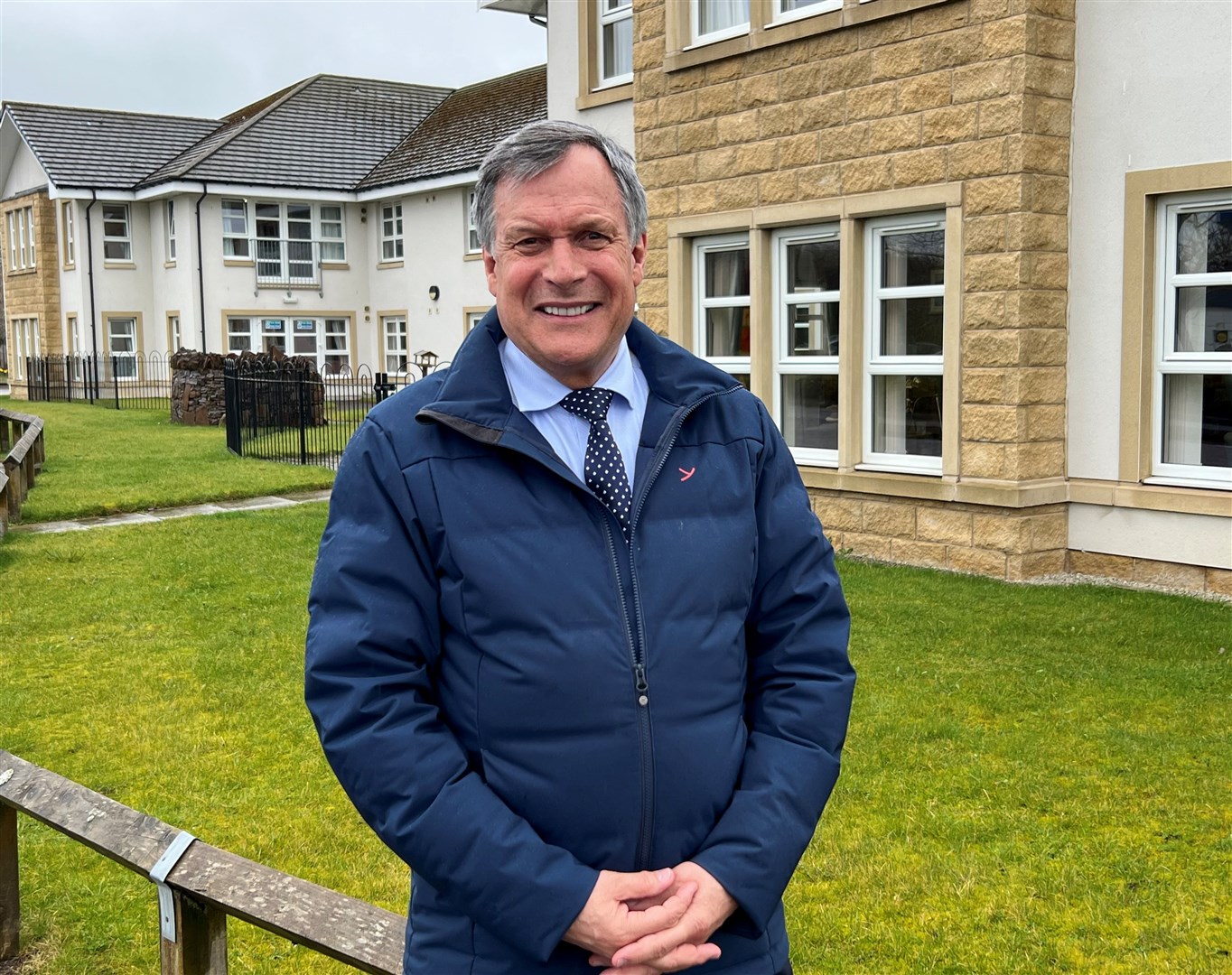 Ron Taylor, boss of Grantown-based Parklands Care Group is making his concerns known to the Chancellor.