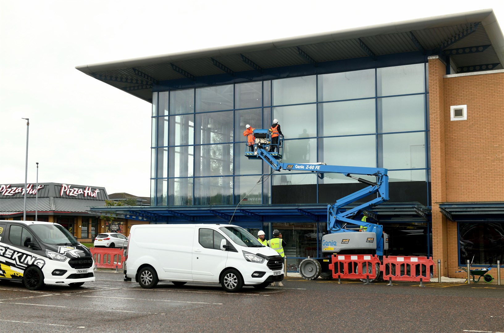 The premises at Inverness Shopping Park.
