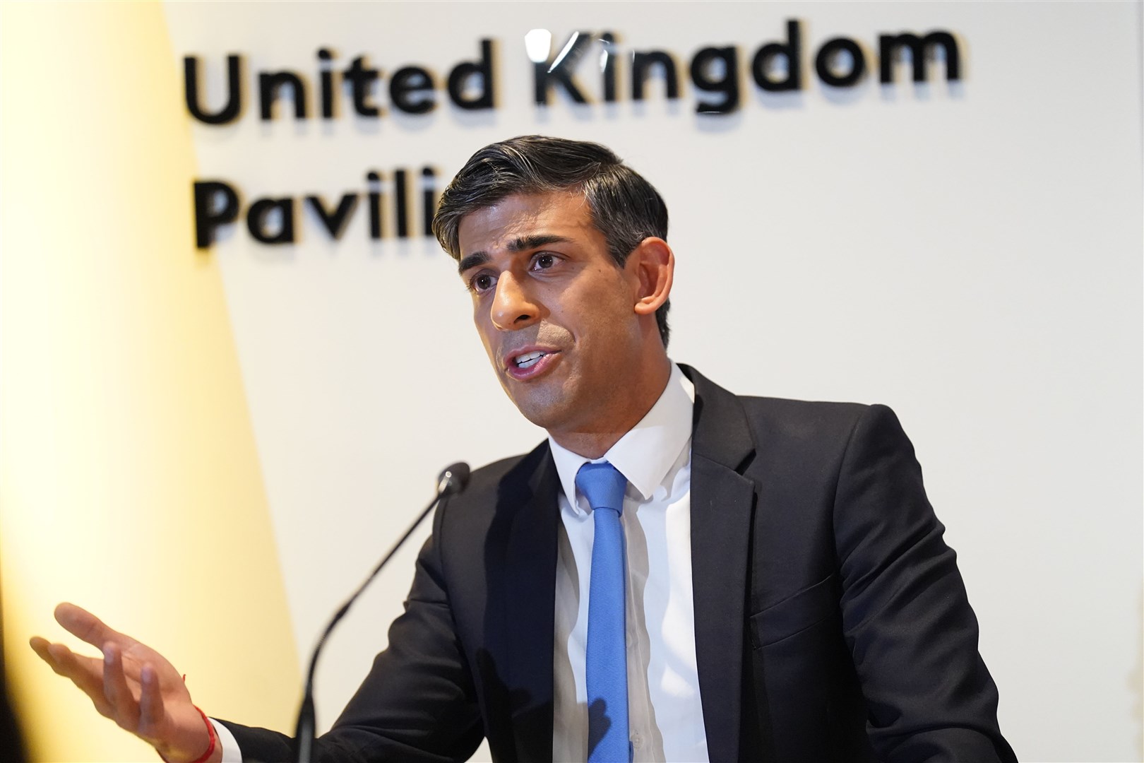Prime Minister Rishi Sunak has pledged to stop the boats (Stefan Rousseau/PA)