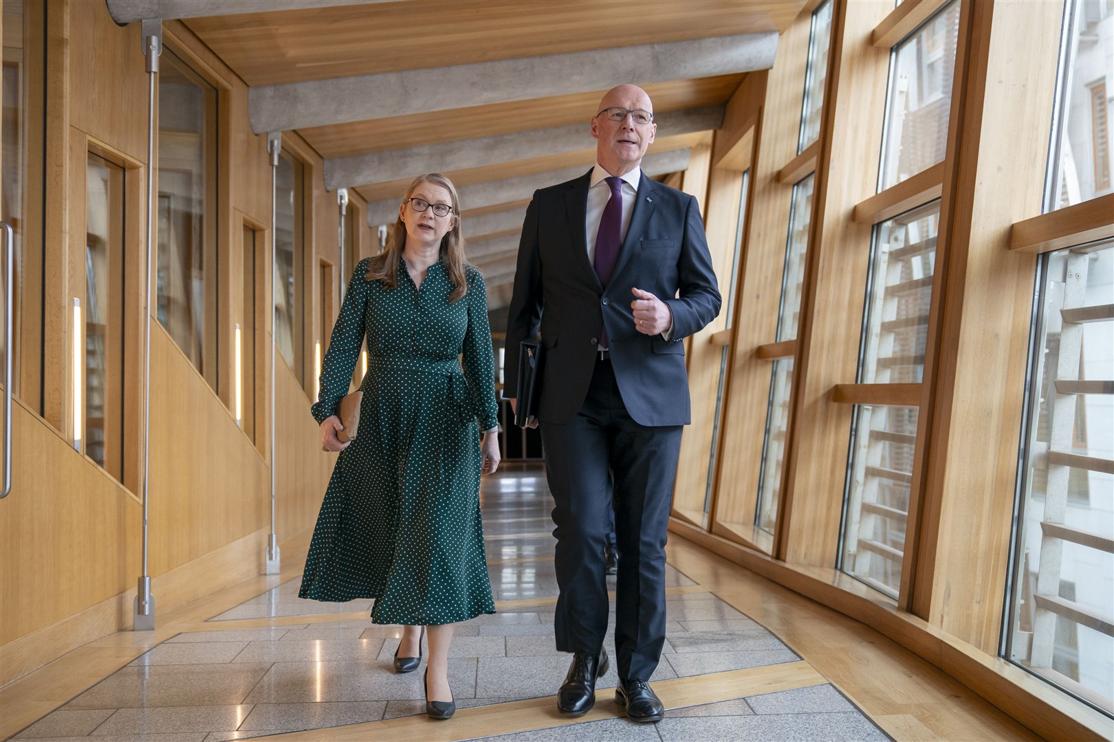 Social Justice Secretary Shirley-Anne Somerville said progress is being made (Jane Barlow/PA)