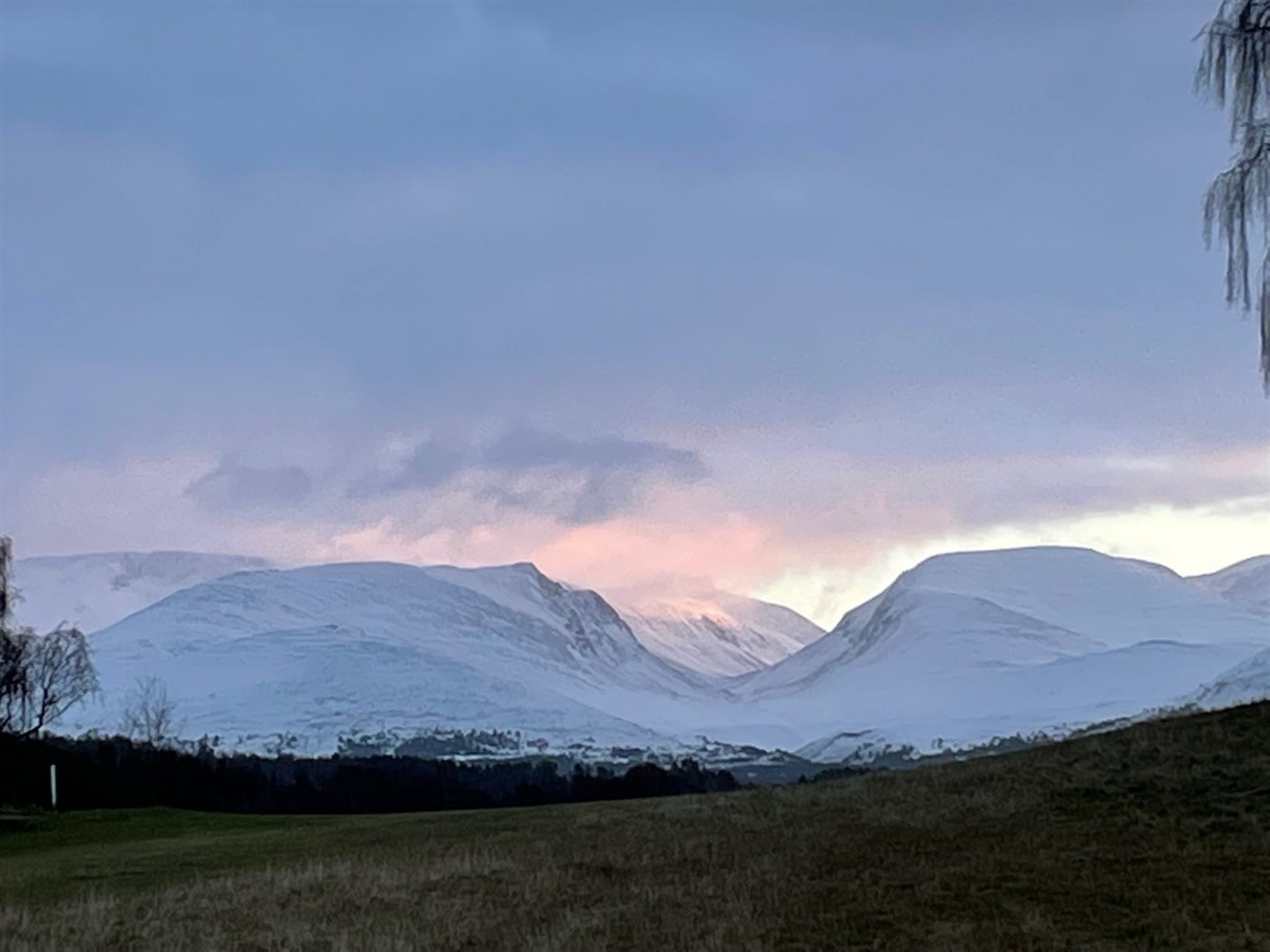 There is expected to be significant falls of snow tomorrow and not just on the high tops.