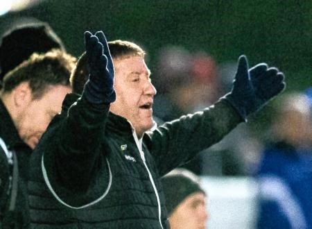 John Robertson was fiercely critical of SPFL secretary Iain Blair prior to the game. Picture: Ken Macpherson.
