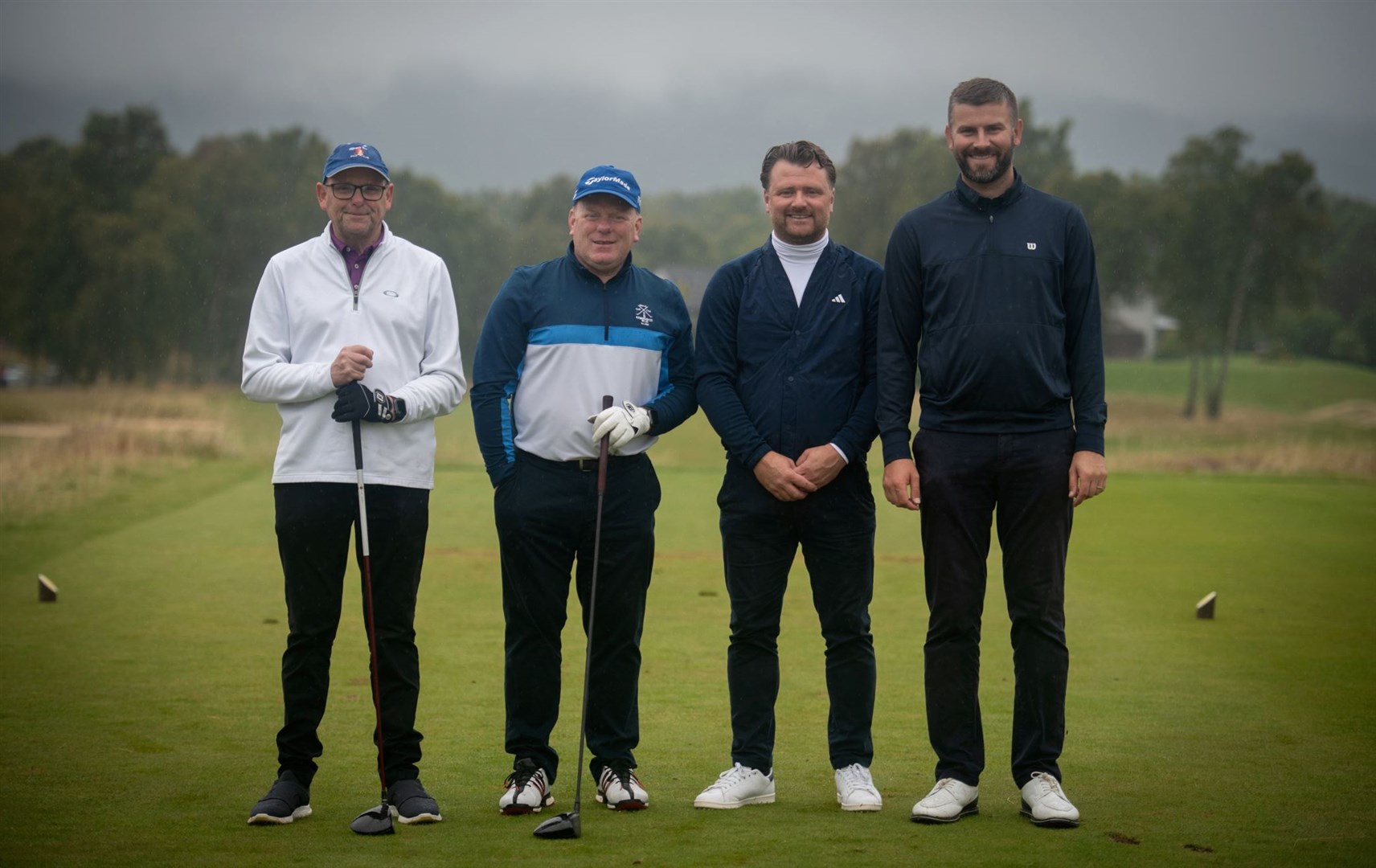 The Scotia team on Monday.