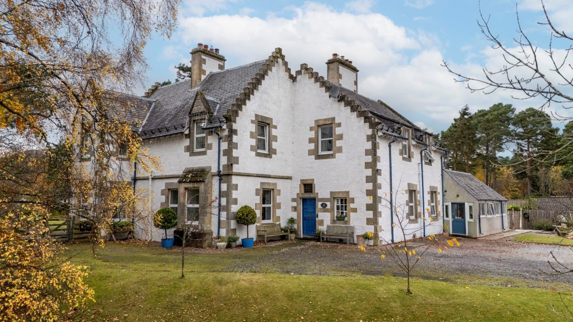 The Dower House on the outskirts of Newtonmore.