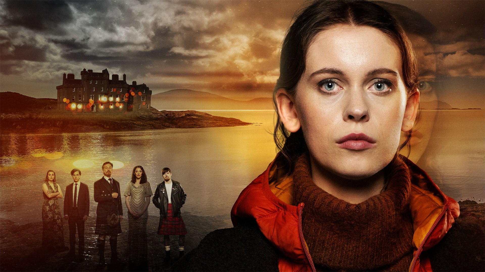 The first ever high-end Gaelic-language drama made in Scotland has a budget of £1m per episode and stars Sorcha Groundsell as Kat Crichton (right). Picture: BBC Scotland.