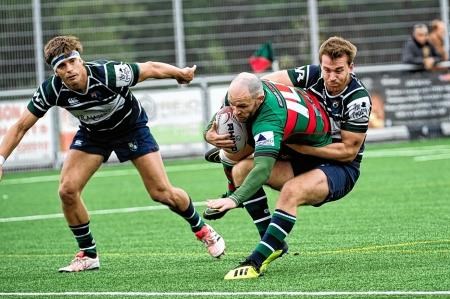 Craig Findater in action for Highland in the win against Glasgow High Kelvinside last month at Canal Park. Pictures: Callum Mackay. Image No. 042085