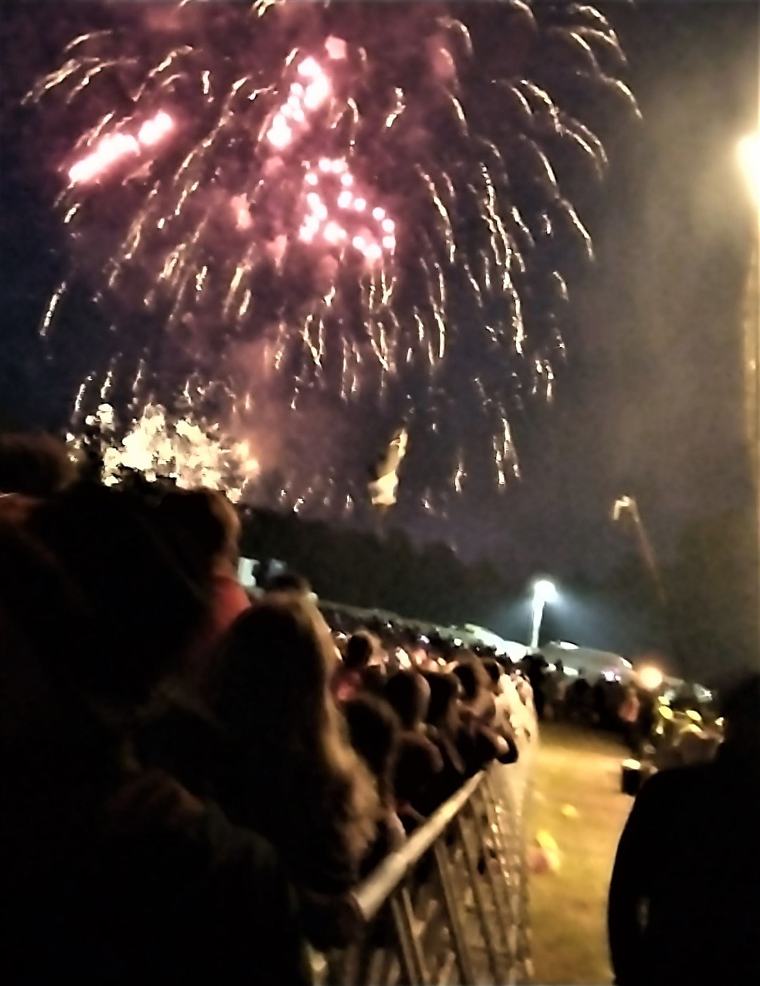 The Tartan Heart fireworks.