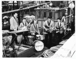 The Dynamos pictured in March 1968, when the 'Daily Record' named them as one of Scotland’s top-10 bands (from left): Benny Macdonald, Graham Begg, Robert Cameron, James Macbeath and Frankie Sutherland.