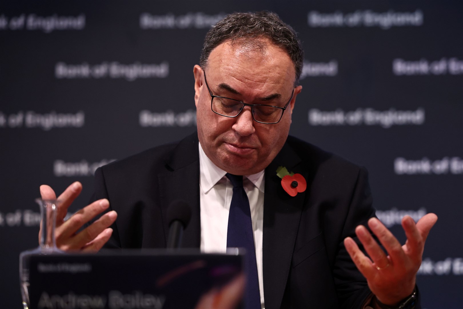 Andrew Bailey, Governor of the Bank of England, recently said potential growth in the UK economy was among the worst he had seen in his lifetime (Henry Nicholls/PA)