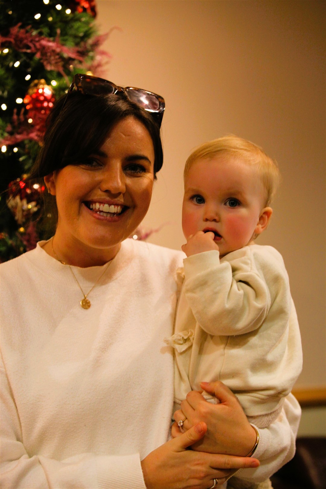 Ashleigh Sutherland with baby Millie Garden.