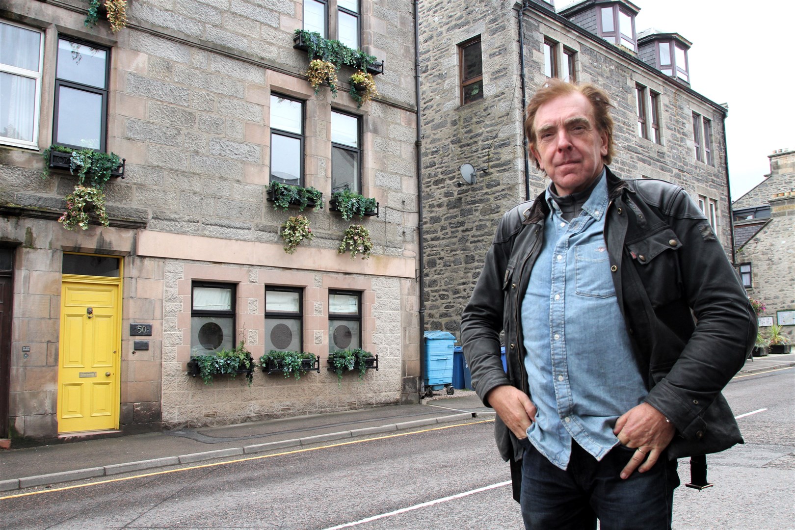 Gordon Thomson, in front of his STL in Kingussie, has been vindicated by his battle with Highland Council.