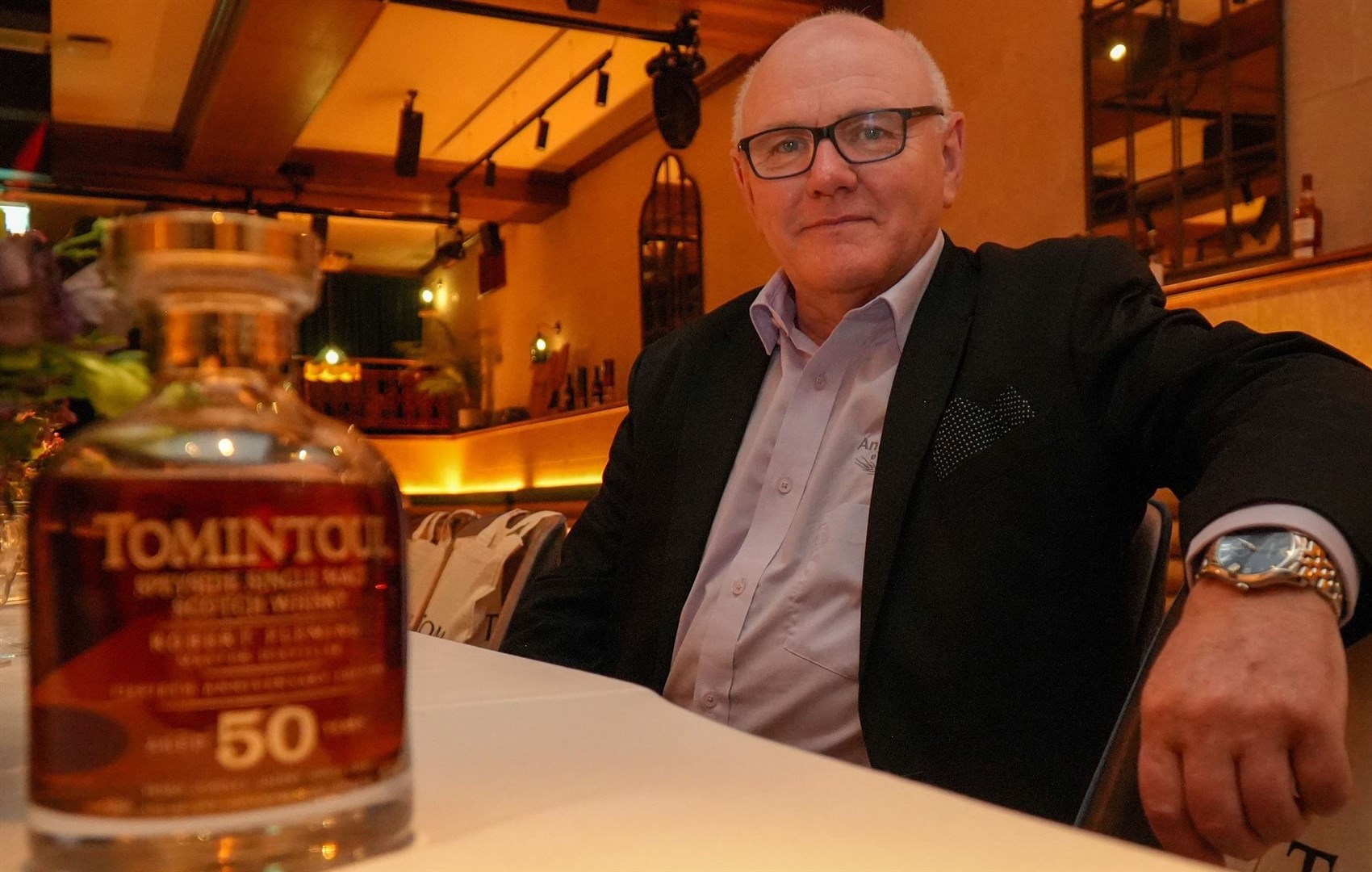 Master Distiller Robert Fleming.
