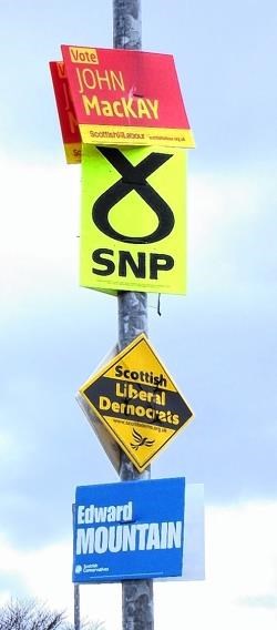 Would-be MSPs have nailed their colours to the mast. But would there be a market for election memorabilia?