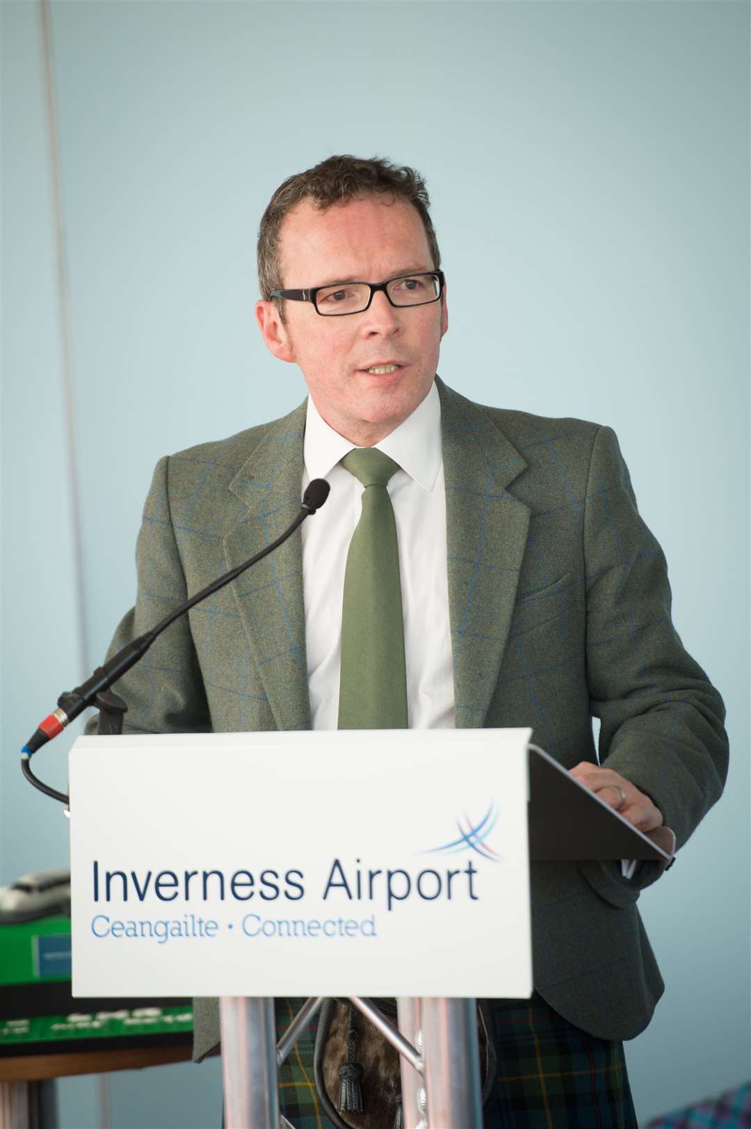 Inglis Lyon, managing director of Highlands and Islands Airports Ltd. Picture: Callum Mackay.