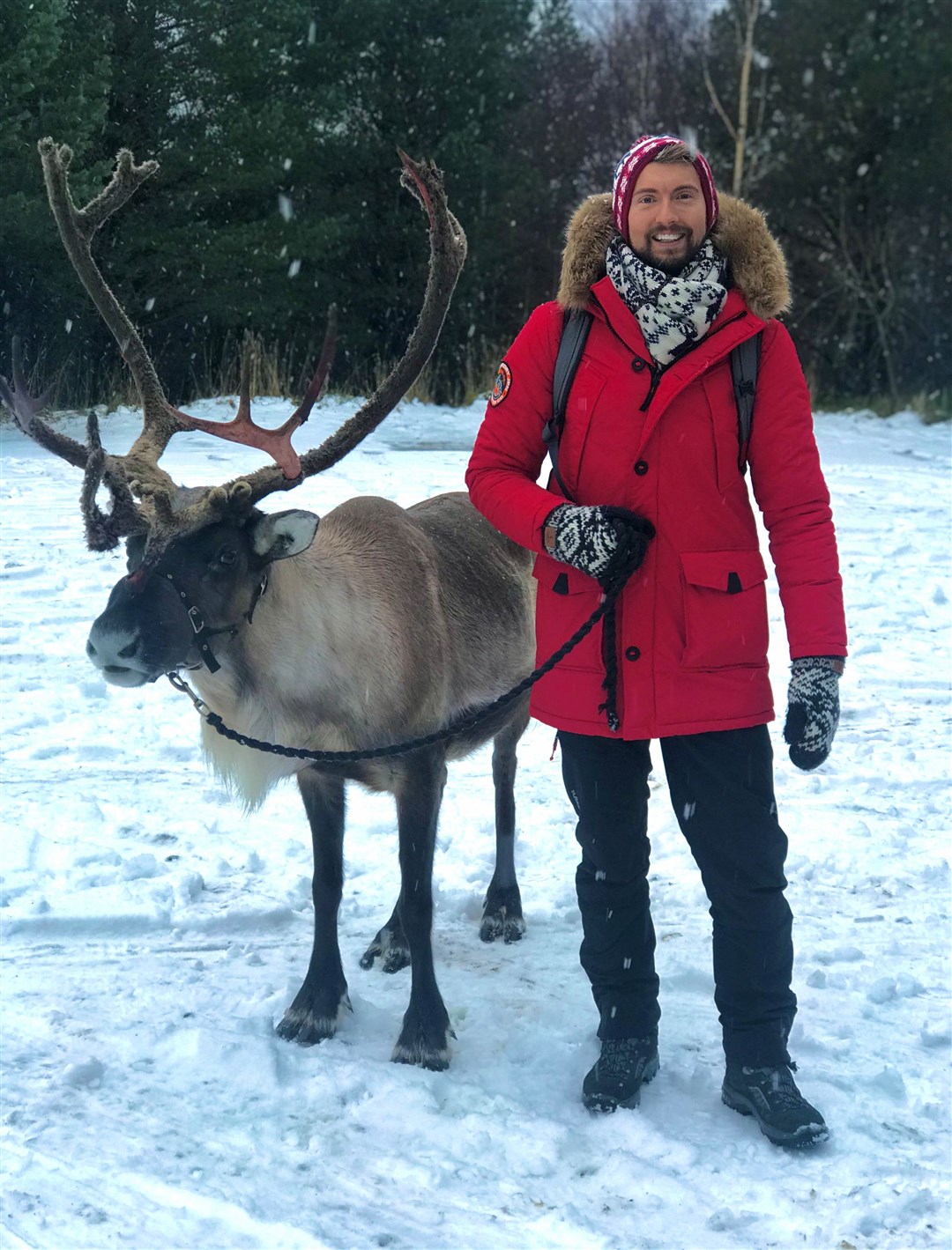 The STV presenter found inspiration during a visit to Inverness and Aviemore.