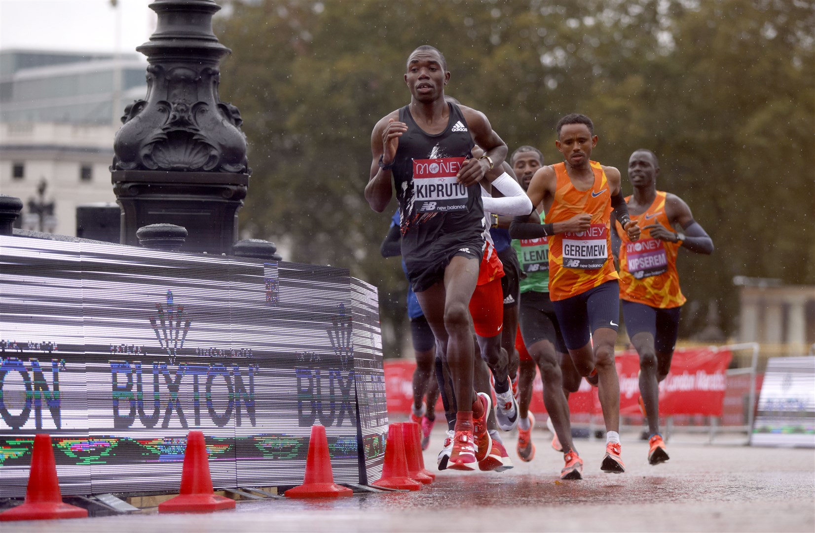 Kenya’s Benson Kipruto in action (John Sibley/PA)