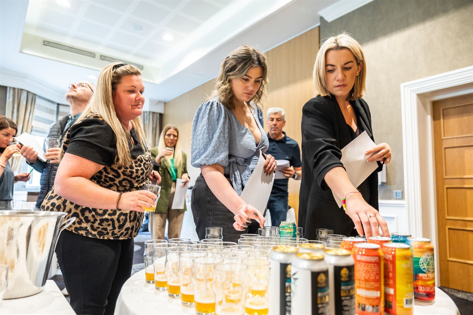 Judging got underway for the Highlands & Islands Food & Drink Awards 2023. Picture: Paul Campbell Photography and Film