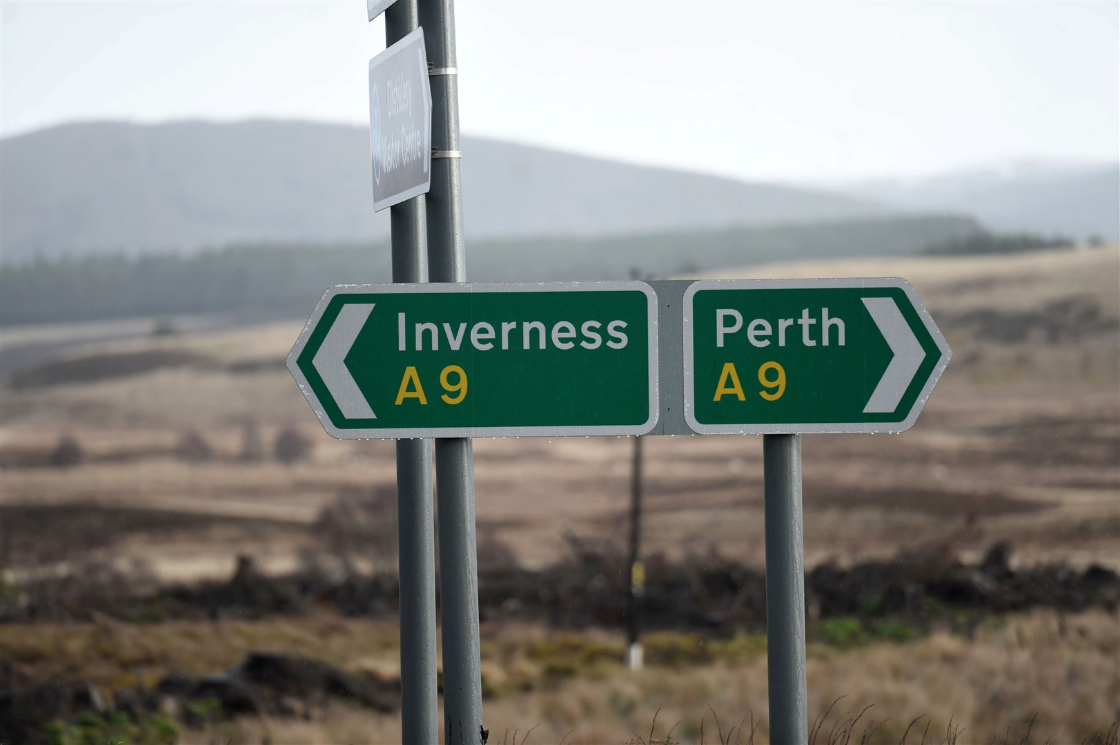 Driving is now said to be 'restricted' northbound on the A9 at Daviot.