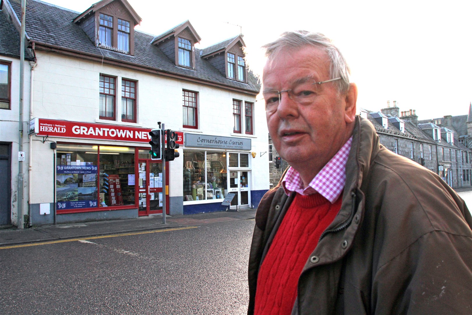 Councillor John Bruce has taken up issue with senior officials. (CUT OUT PLEASE)