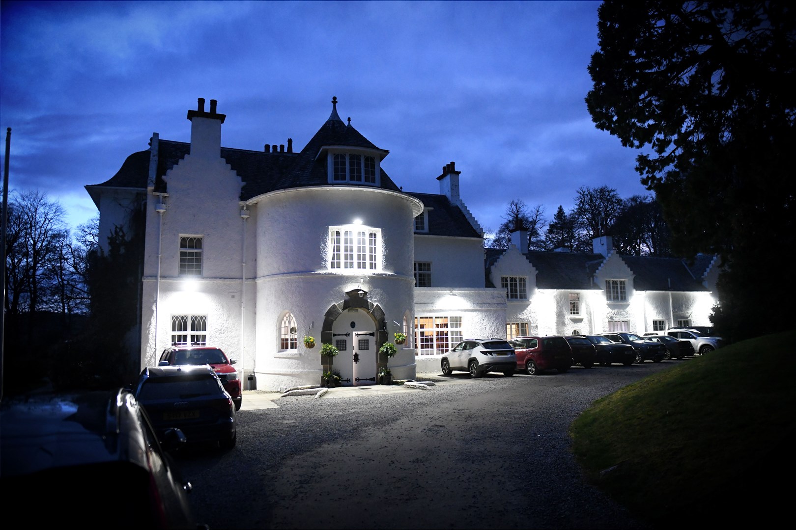 Achnagairn Castle locator. Picture: James Mackenzie.