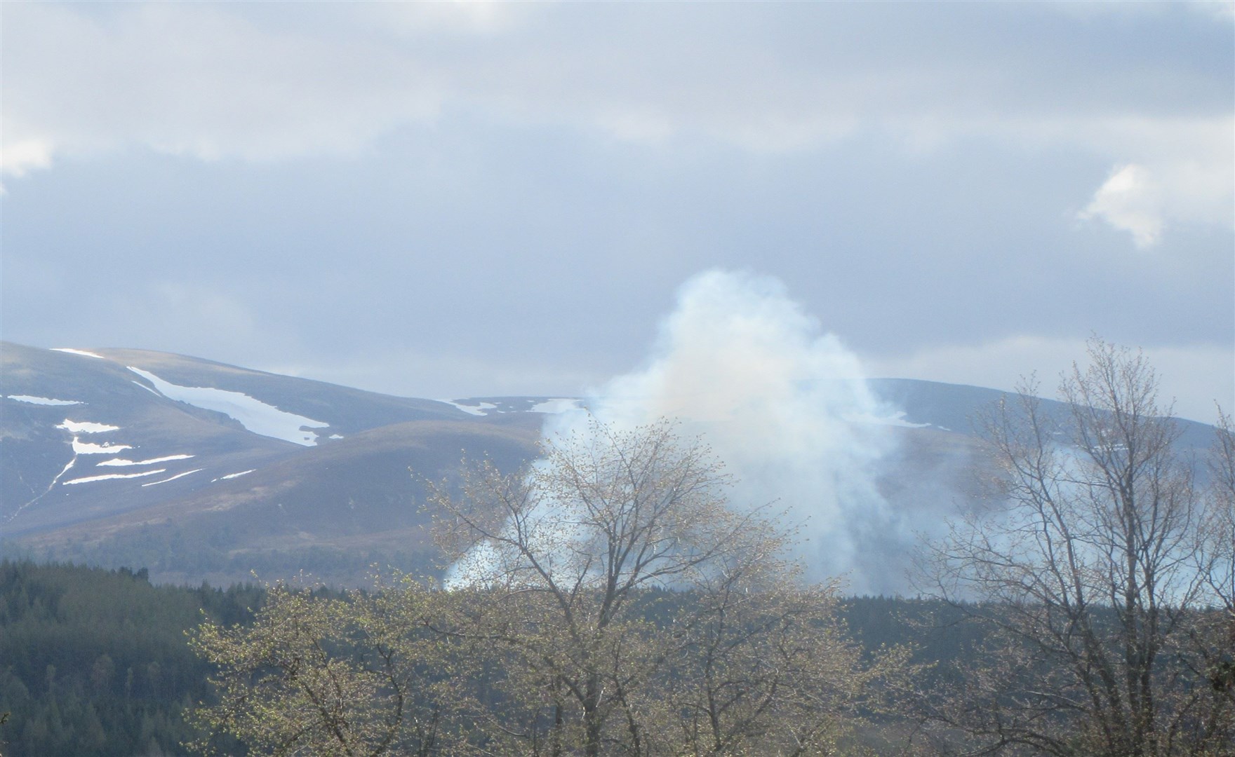 Fire at Glenfeshie