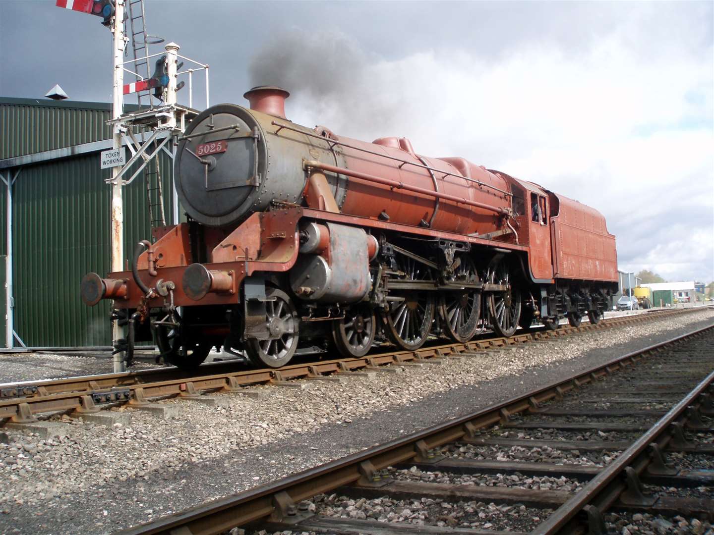 STEAMING BACK: LMS 5025 has been restored in an epic project in Strathspey