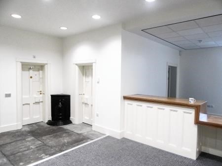 Courthouse: the recepton area