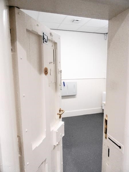 Soft cell: the new loo, with the old door