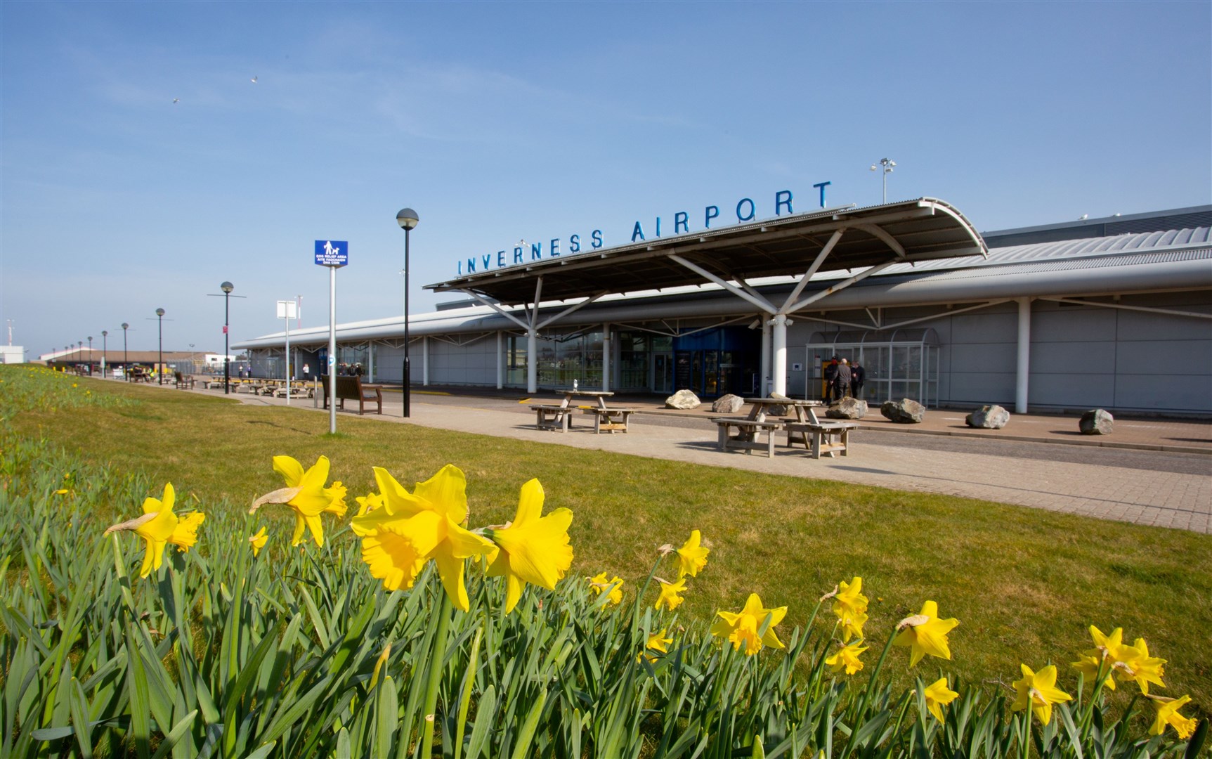 There have been changes to car parking at Inverness Airport.