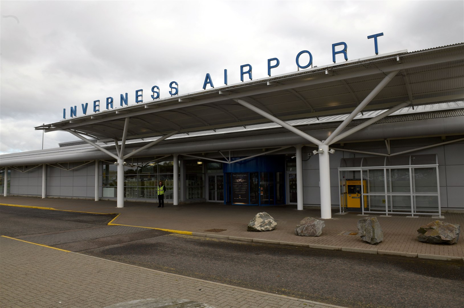 Two early morning flights from Inverness were cancelled today.