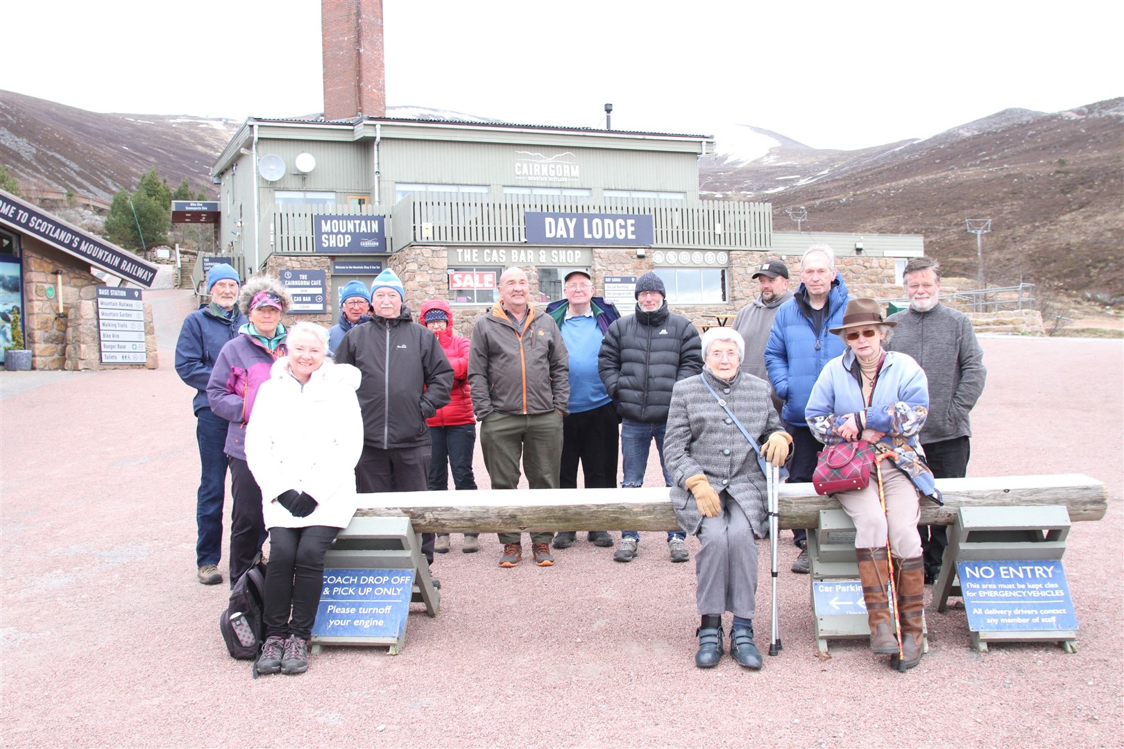 Protestors who turned out on Cairngorm Mountain to vent their anger over HIE's management of the resort.