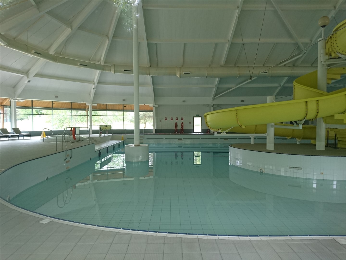 The Macdonald Aviemore Resort swimming pool