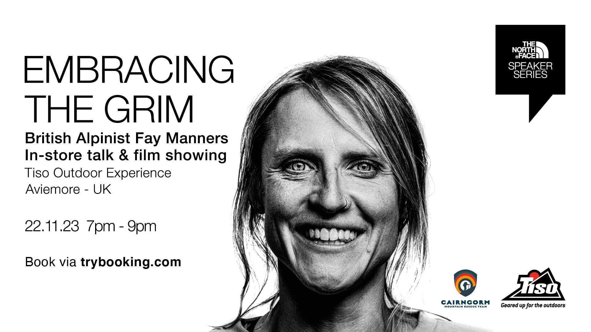 Fay Manners will be giving a talk at Tiso in Aviemore on Wednesday evening.