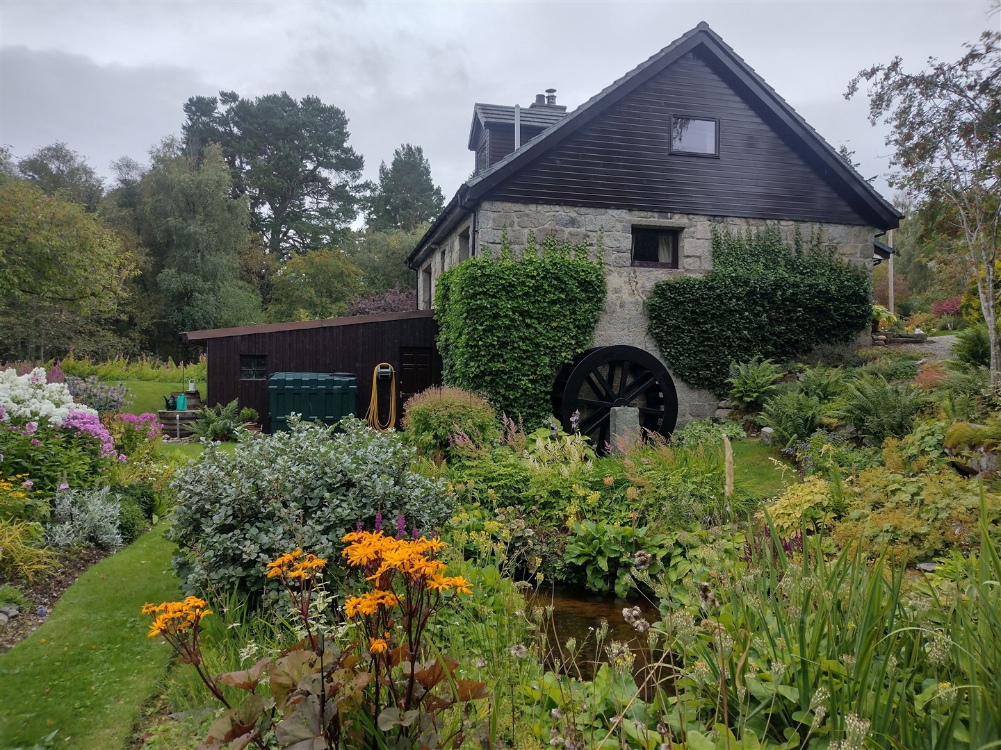 IDYLLIC: Harry and Chris Jamieson's lovingly restored home