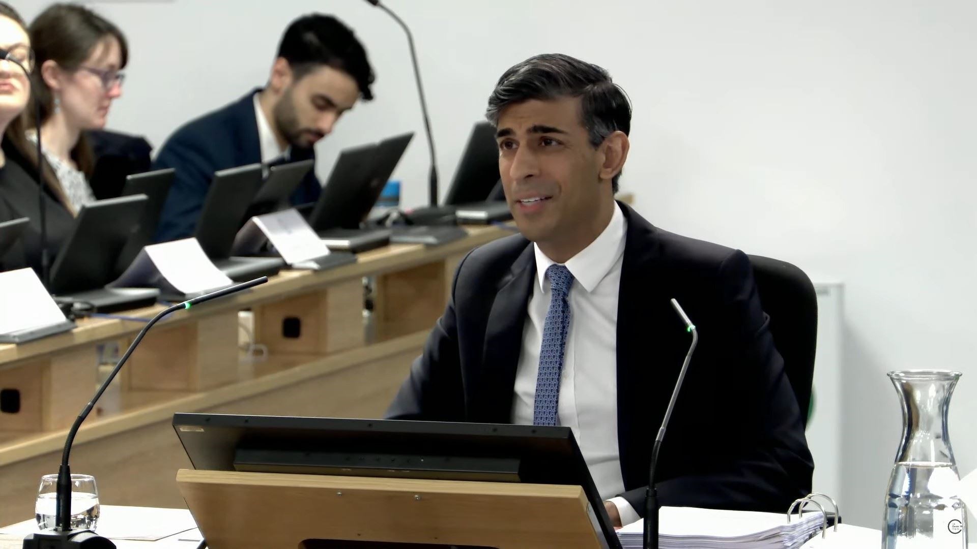Mr Sunak spent Monday giving evidence to the UK Covid-19 Inquiry about his time as chancellor (UK Covid-19 Inquiry/PA)