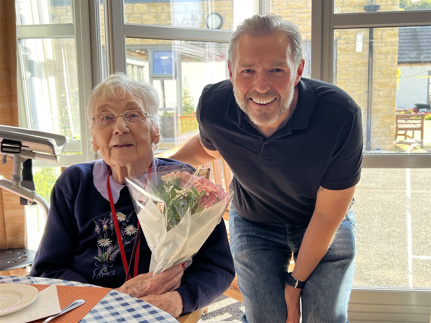 Joy and Gary celebrate their birthdays
