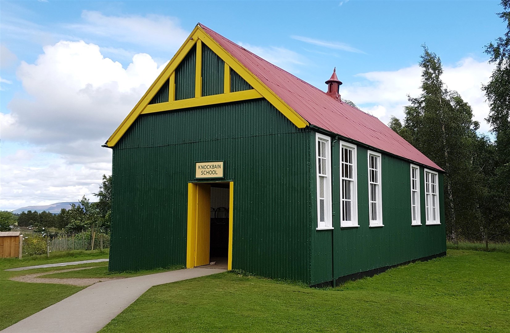 Knockbain School at Highland Folk Museum