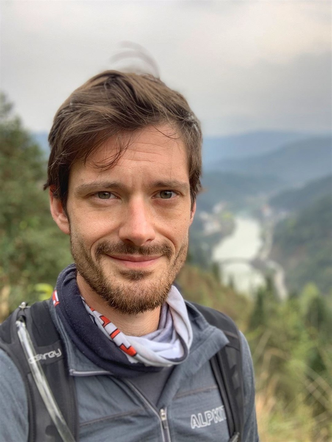 Leon McCarron has helped to develop a long distance walking trail in China.