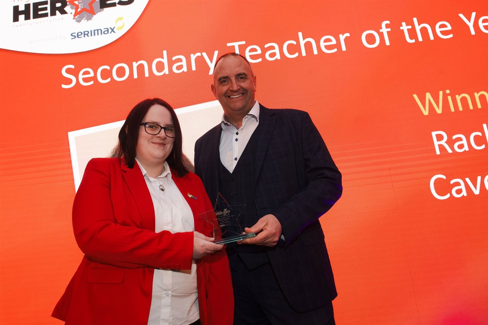 Rachel Cavellini from Culloden Academy won the Secondary Teacher of The Year Award.