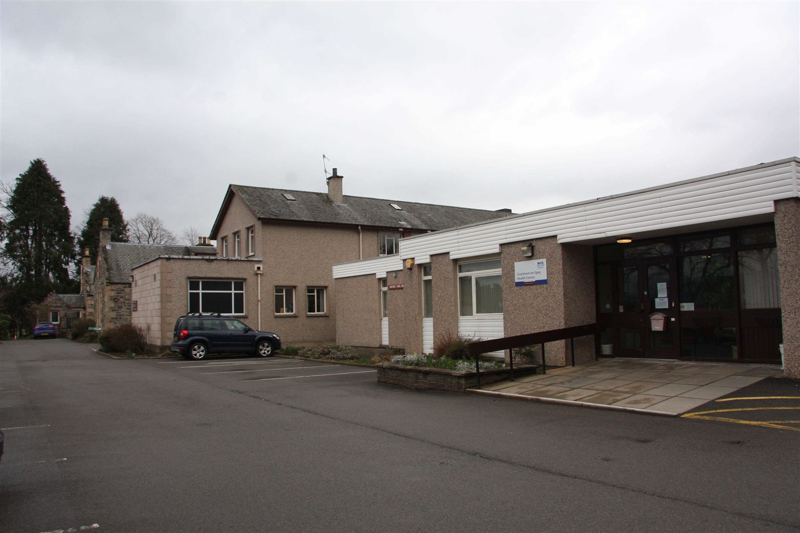 Phase two for an extension to Grantown Health Centre has been put on hold due to the Scottish Government's pause on NHS capital spending.