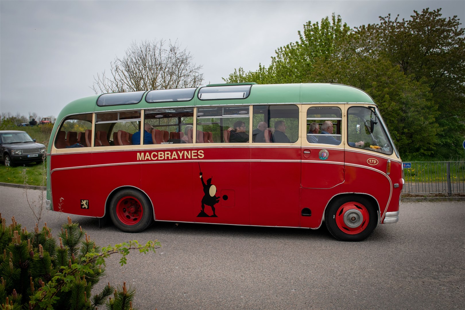 FLASHBACK: Highland Historic Commercial Vehicle Road Run sets off from Dingwall & Highland Marts Ltd. Picture: Callum Mackay.