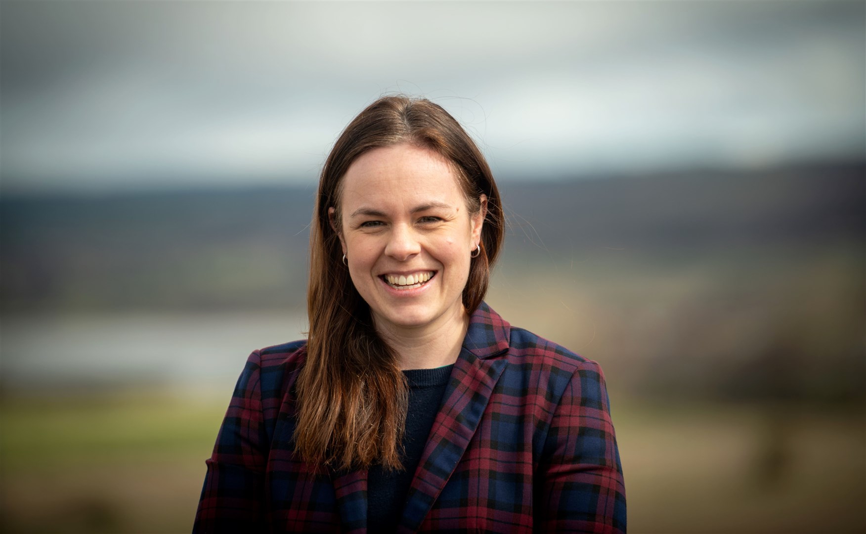 MSP Kate Forbes pictured at Dingwall Auction Mart just a few weeks before Humza Yousaf resigned. Picture: Callum Mackay.