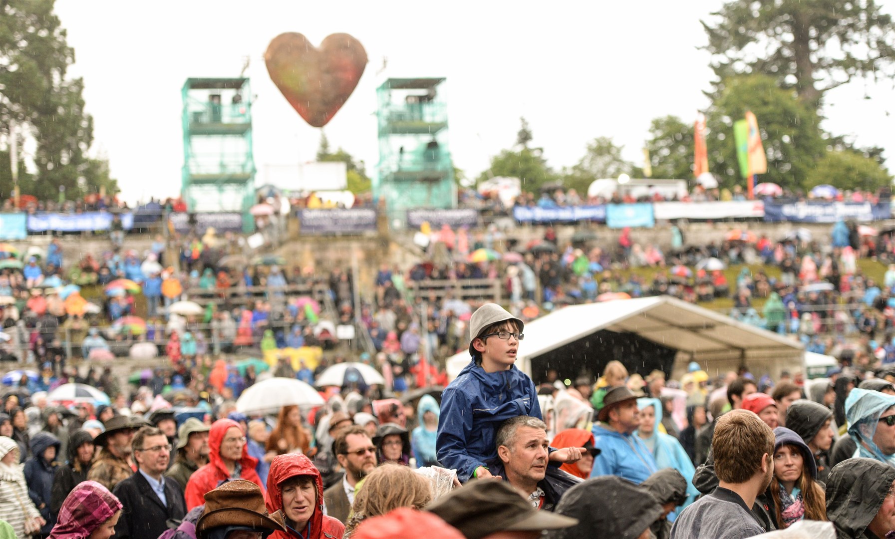Crowds at the Garden Stage during a past Belladrum.