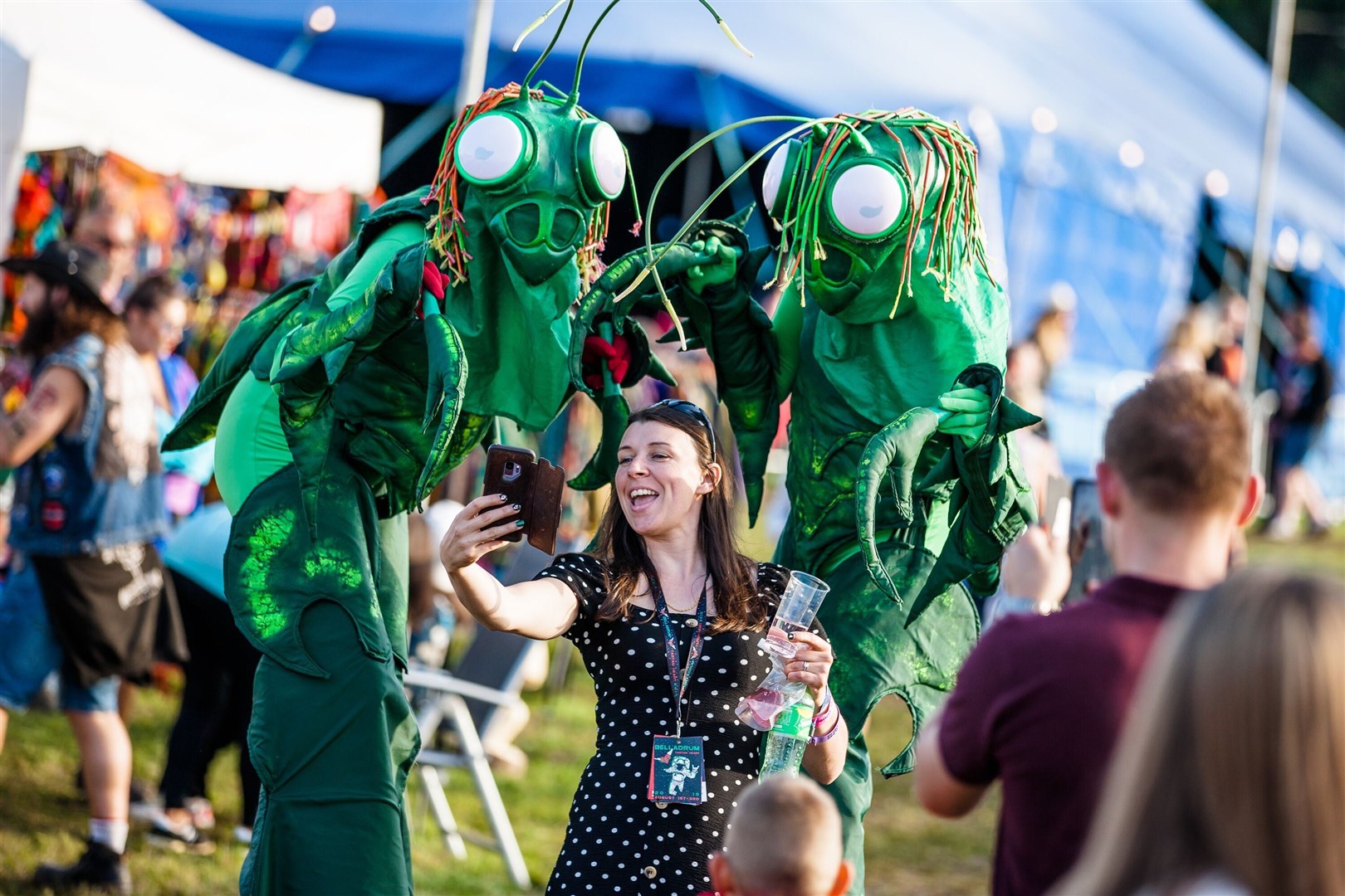 This year's Belladrum Festival by Beauly had a science fiction theme.