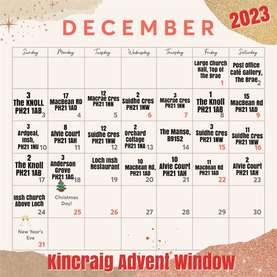 Advent in Kincraig