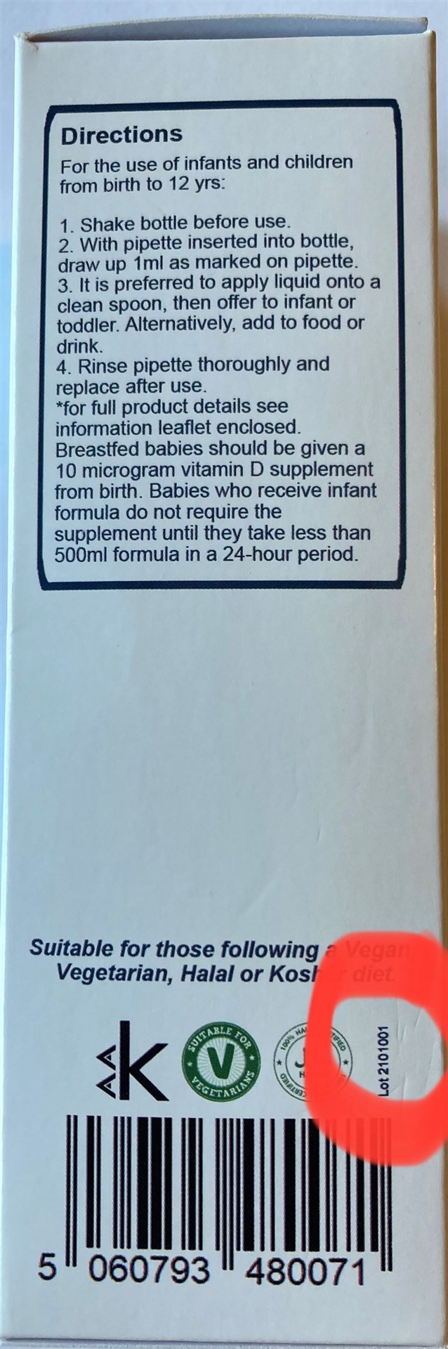ALWAYS READ THE SMALL PRINT: Look out for this label, says NHS Highland